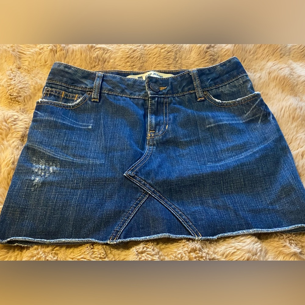 Y2K Gap denim skirt size 1